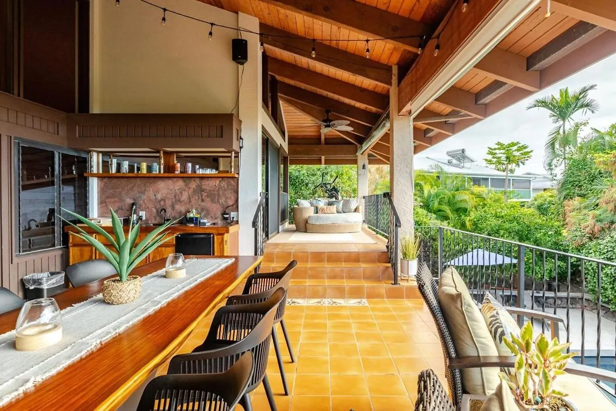 Hawaiian Escape With Pool Expansive Lanai Stunning Sunset Views Βίλα Καϊλούα-Κόνα