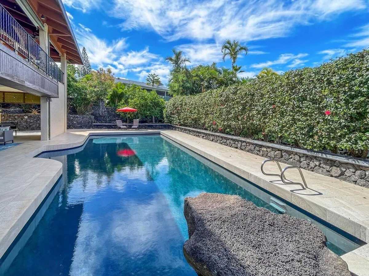 Hawaiian Escape With Pool Expansive Lanai Stunning Sunset Views Βίλα Καϊλούα-Κόνα