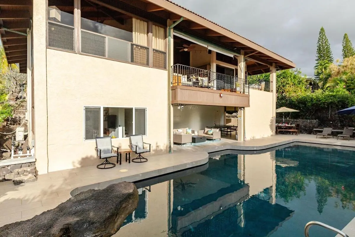Hawaiian Escape With Pool Expansive Lanai Stunning Sunset Views Βίλα Καϊλούα-Κόνα Ηνωμένες Πολιτείες της Αμερικής
