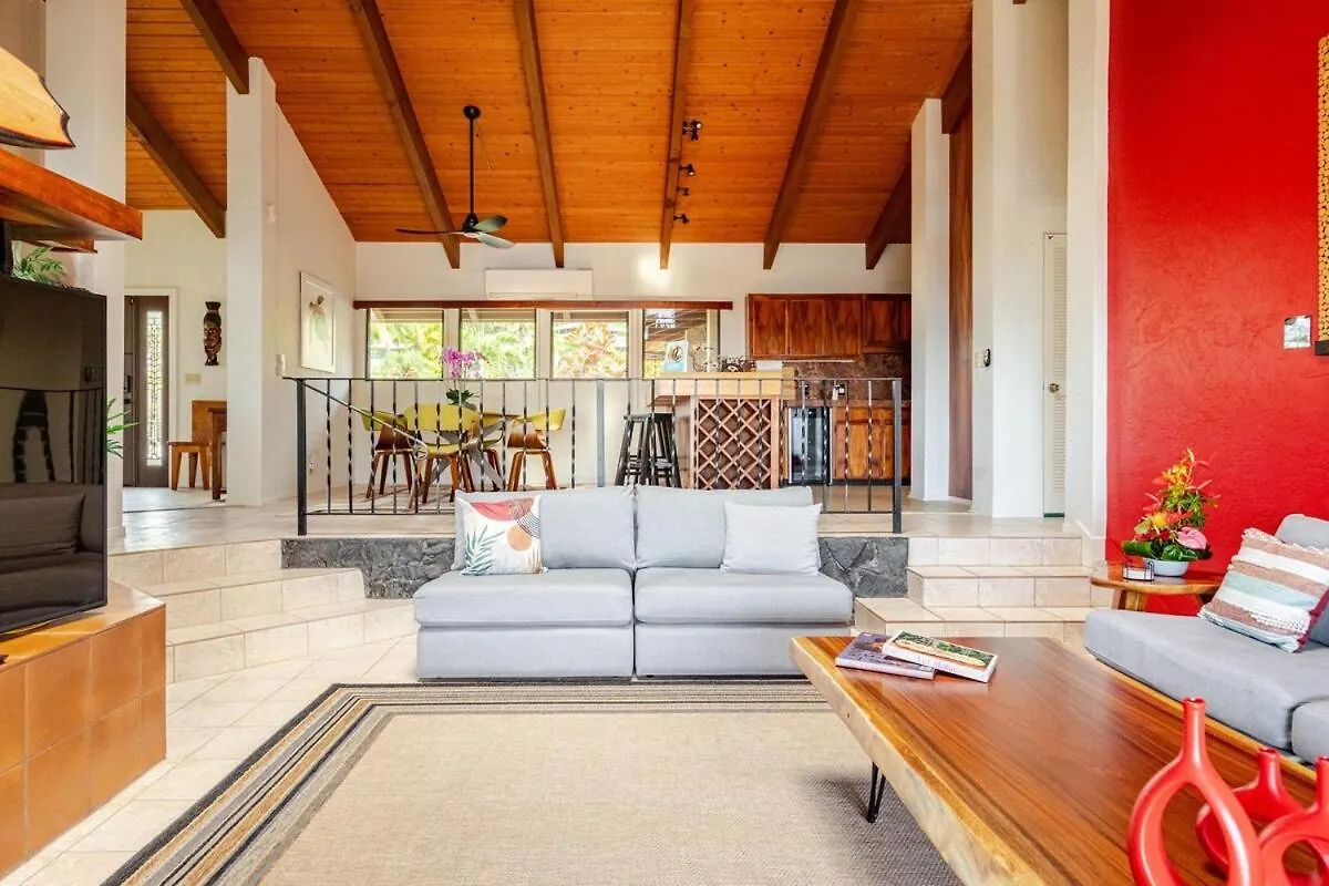 Hawaiian Escape With Pool Expansive Lanai Stunning Sunset Views Βίλα Καϊλούα-Κόνα Ηνωμένες Πολιτείες της Αμερικής